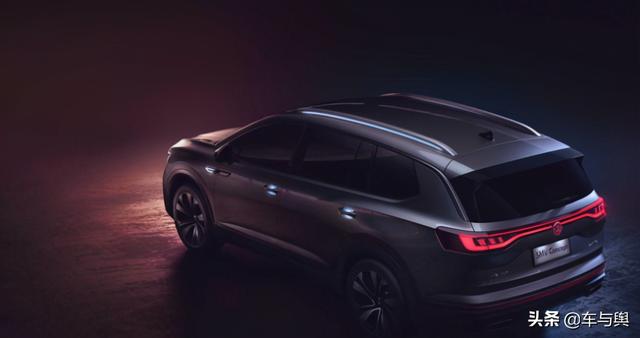 大众首款6/7座大型SUV TALAGON登场,提供四驱系统