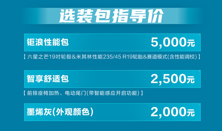 年轻人的第一辆SUV 性价比之王GS3·影速