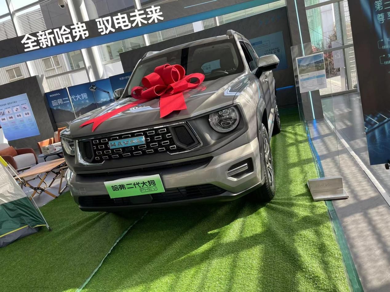 年轻人的轻越野SUV！哈弗二代大狗到店实拍，还有混动版