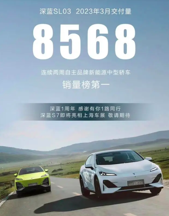 三月新能源品牌销量:埃安月销破4万,问界罕见未公布!