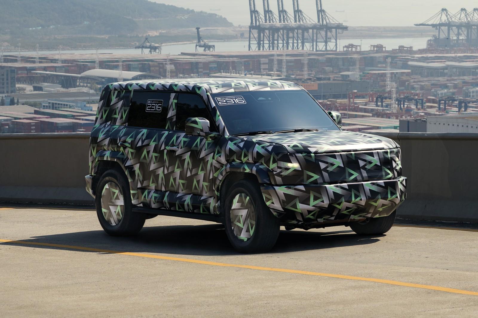 配3把锁搭载全新混动系统，比亚迪硬派越野车方程豹豹5来了