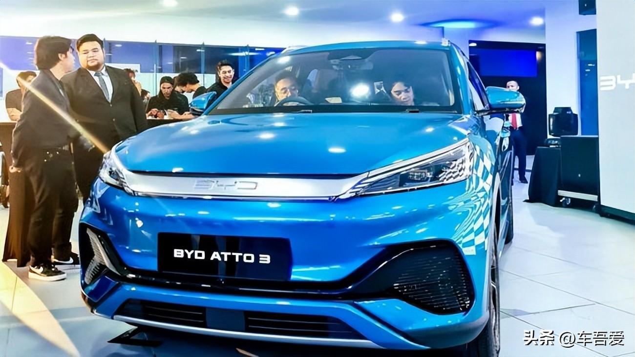 BYD ATTO 3在文莱上市 科技引领纯电风潮