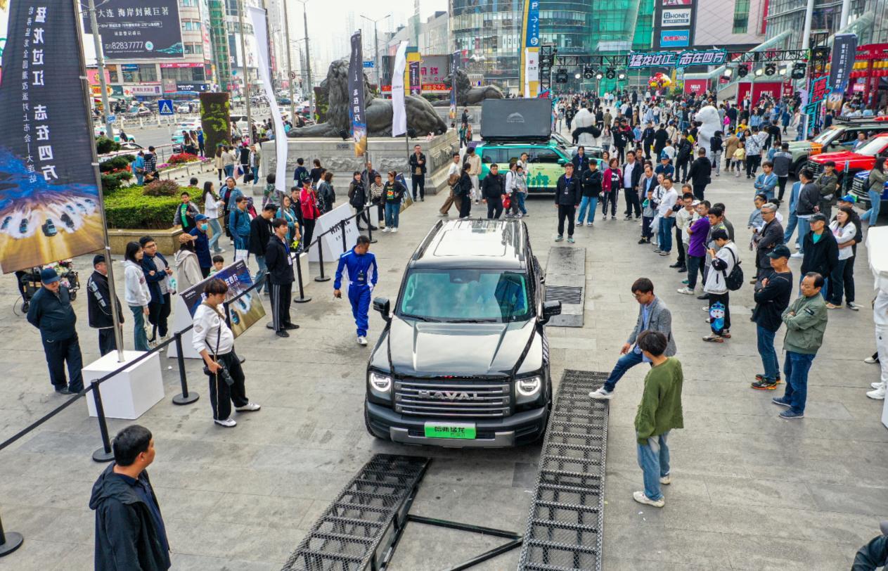 带电 带T 带锁，新能源越野SUV哈弗猛龙大连上市