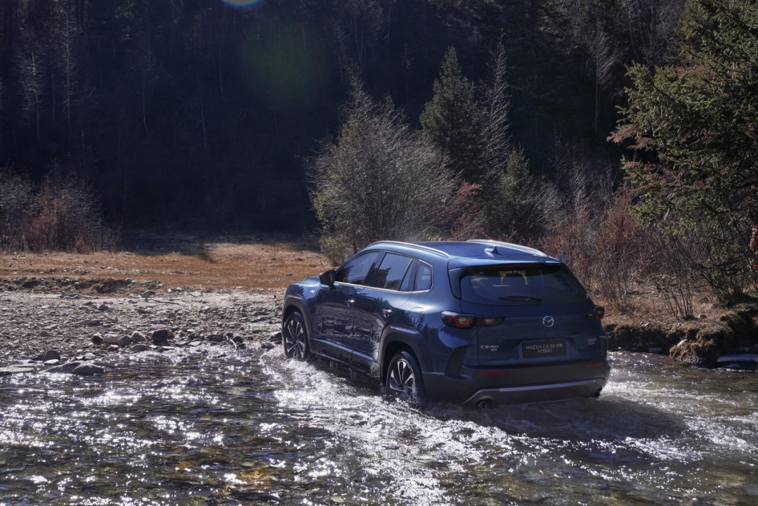 首搭e-AWD四驱系统 MAZDA CX-50行也HEV下线 将于广州车展上市