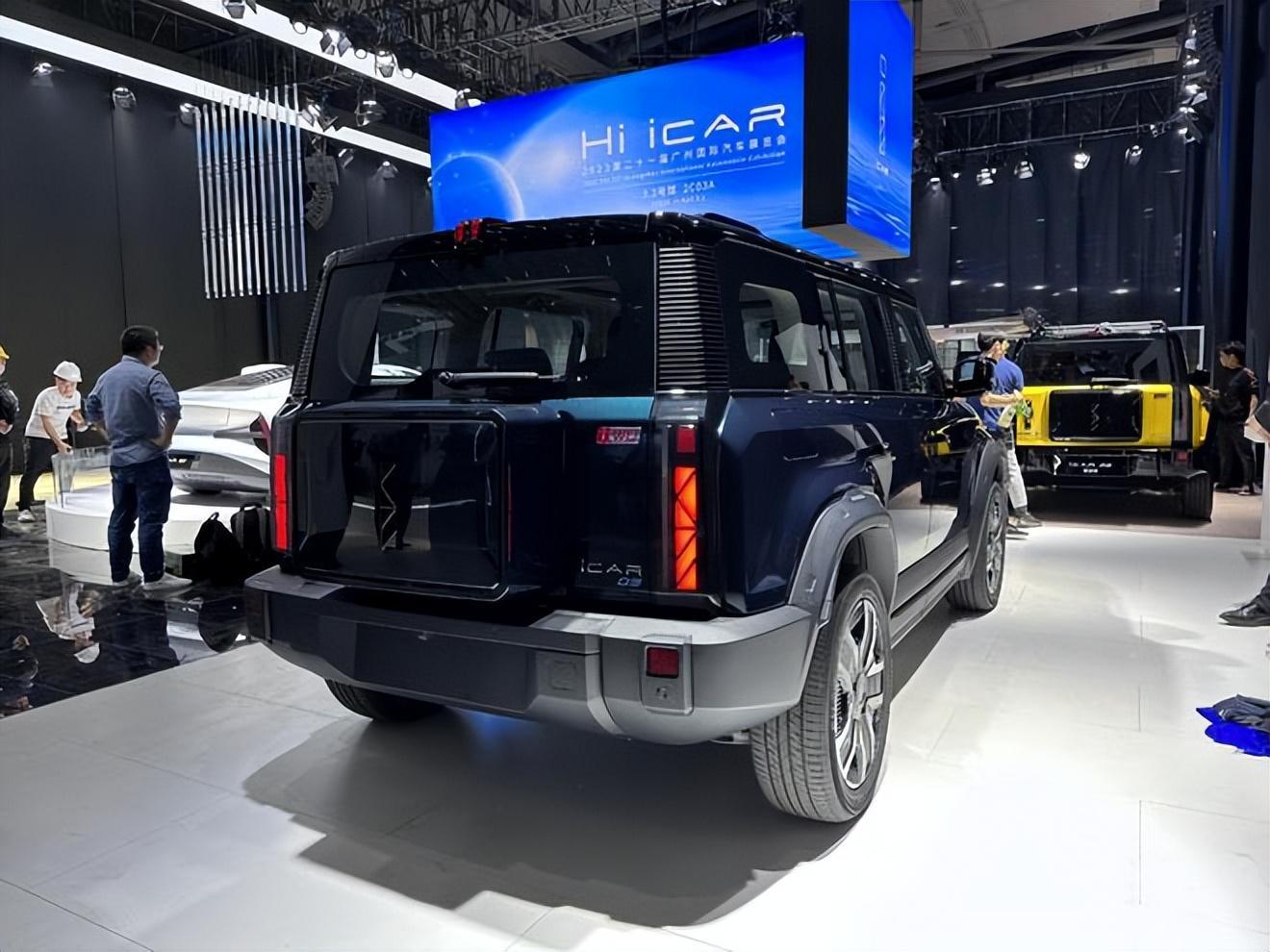 硬派气质十足:纯电SUV奇瑞iCAR 03将开启预售,有四驱带大梁