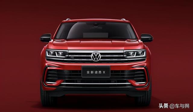 上海车展前瞻,新款大众途昂X实车曝光,采用蜂窝造型更显年轻