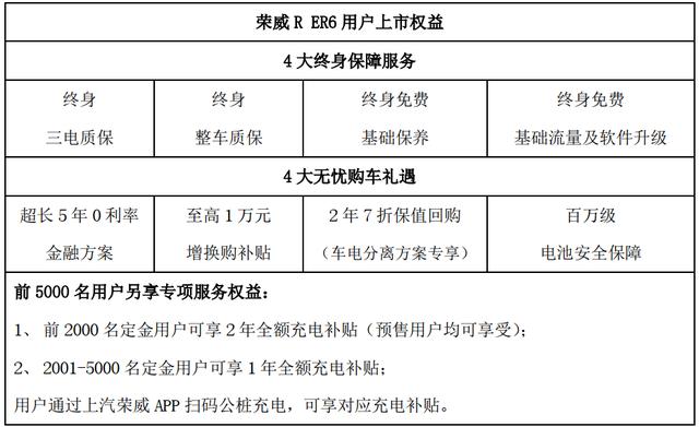 荣威R ER6上市，能挤进纯电销售前五名吗？