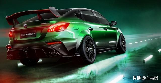 上汽名爵官方改装车官图，MG6 X Power搭2.0T动力