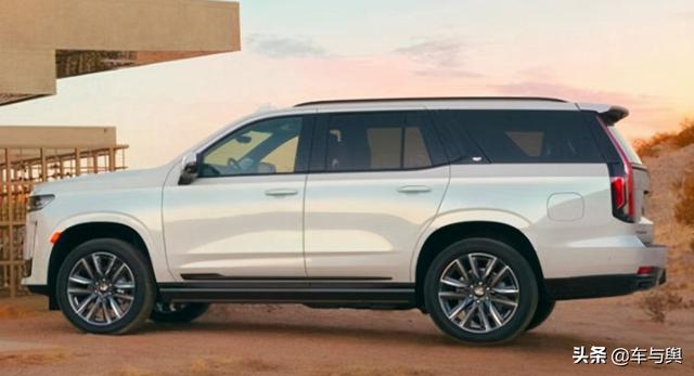 凯迪拉克凯雷德运动版实车,提供两种动力选择,堪称老板级座驾