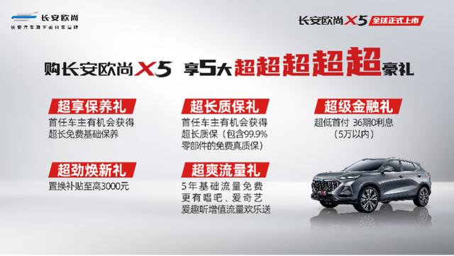 6.99万起的SUV，长安欧尚X5，两种动力8款车怎么选？