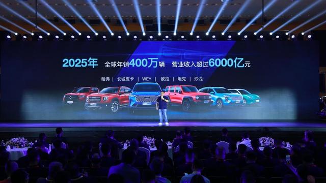 2025实现年销400万辆,80%为新能源,长城汽车放卫星or真自信?