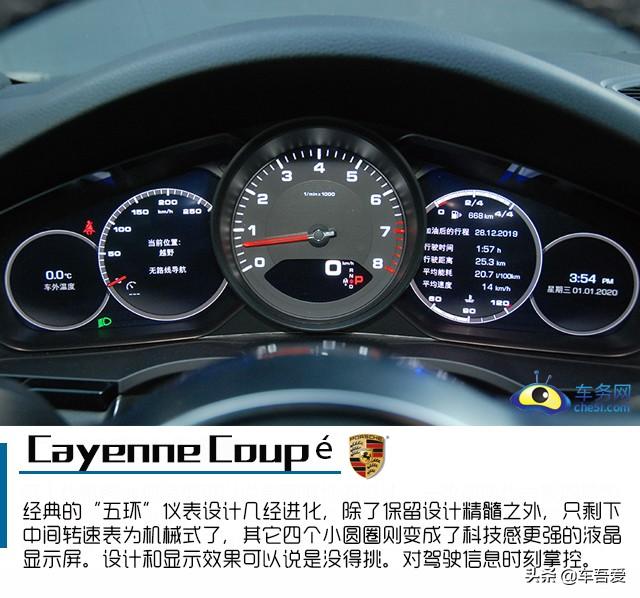 与生俱来的豪华与运动 试驾保时捷Cayenne Coupé