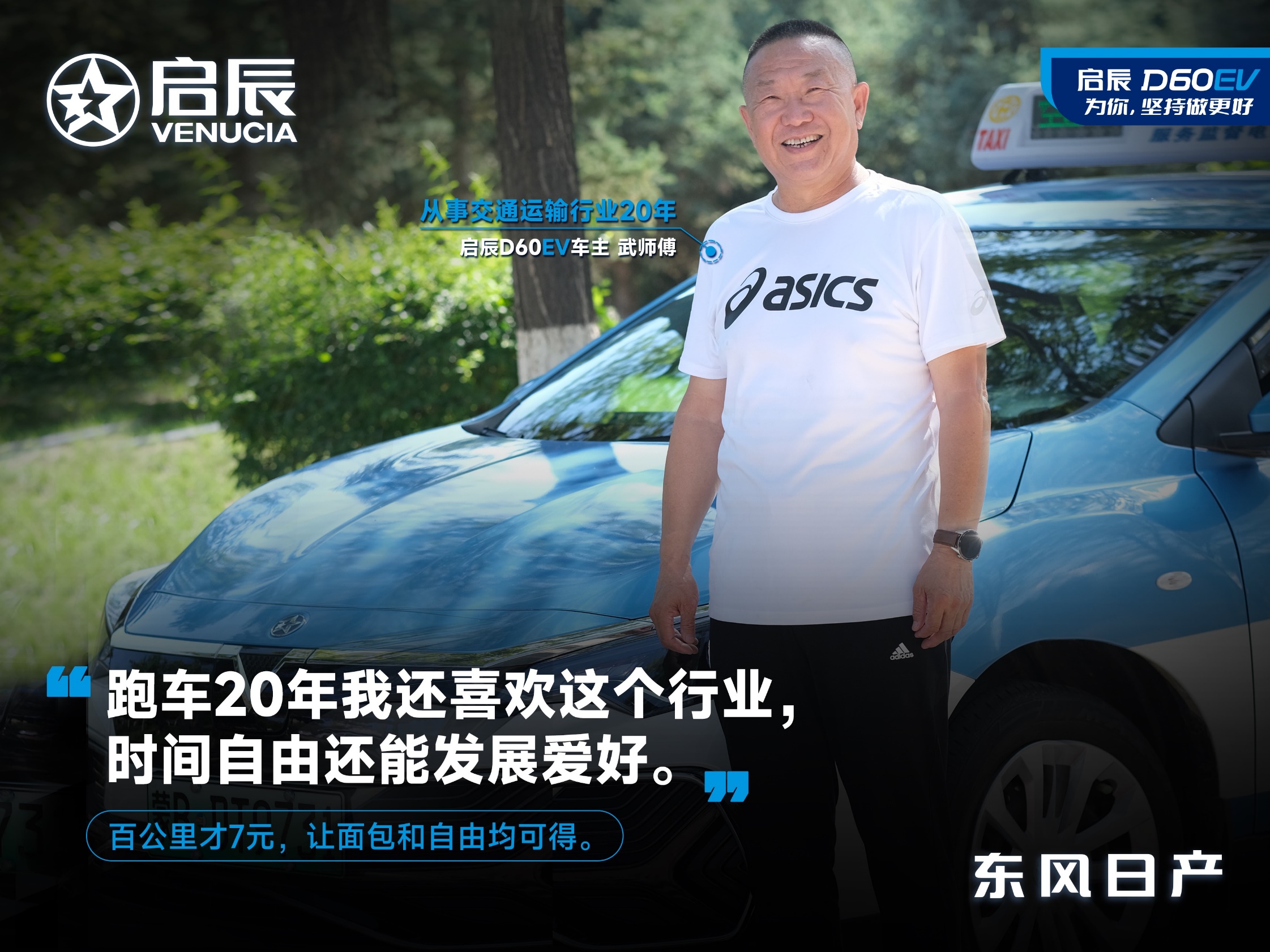 补贴后售价12.98万元起 东风日产启辰D60EV PLUS实用上市