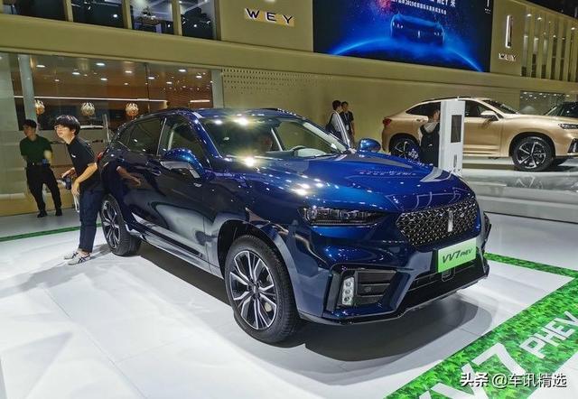 弹射起步、5.9秒破百、油耗仅1.6L，VV7 GT PHEV惊艳广州车展