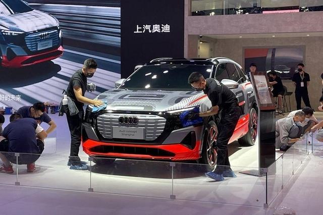 上汽奥迪现身成都车展,除了A7 L,这款全新概念车你更不能错过