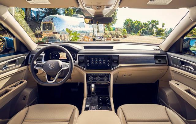 北美最新款大众途昂官图发布，整车外观更加细腻，动力或将不变