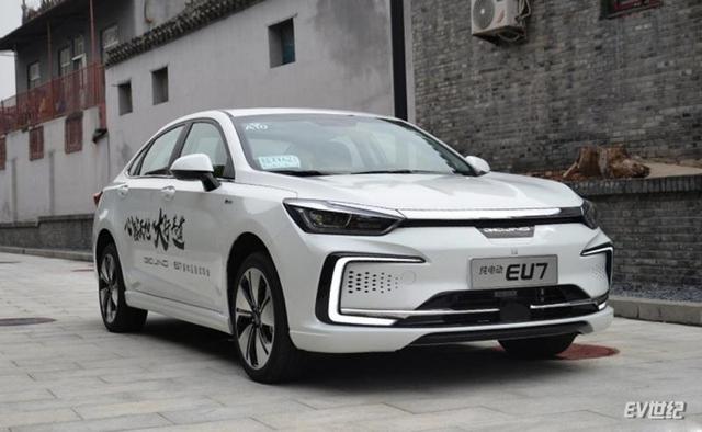 EU7将推新款车型 电池系统能量密度升至190.1Wh/kg