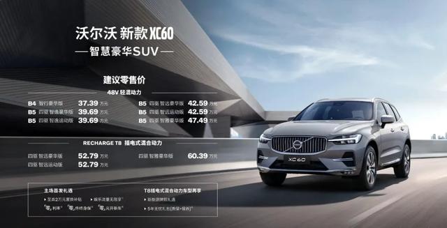 百公里加速5.5秒的中型SUV，沃尔沃新款XC60比BBA的车便宜多了