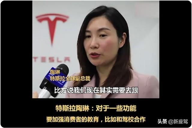 特斯拉陶琳语出惊人，要加强消费者教育，车主又成“背锅侠”？