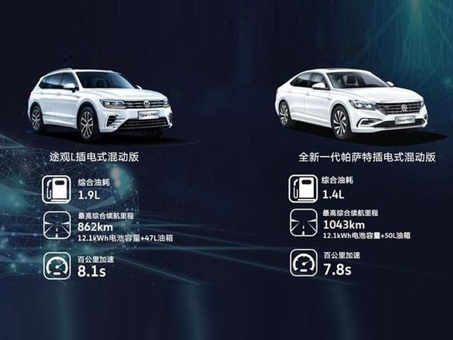 1.4T，400Nm，油耗1.4L？上汽大众这两款混动车 必须围观一下