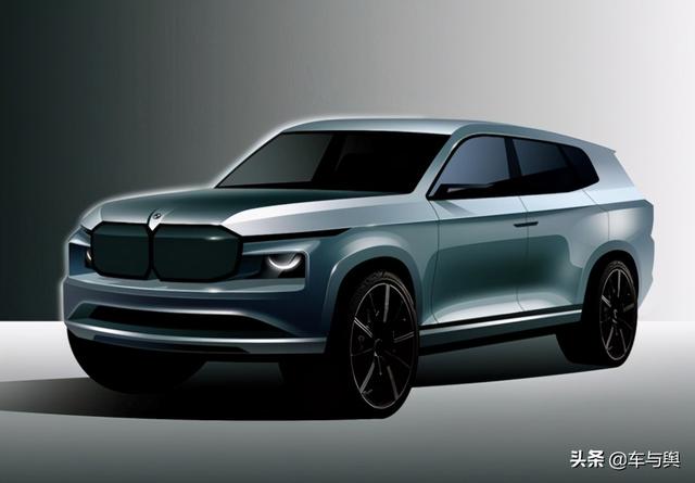 宝马X8渲染图曝光,或作为宝马SUV旗舰车型推出