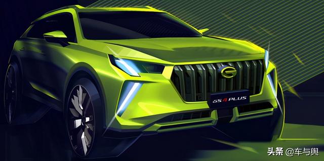 传祺CS4 PLUS官图发布,两种外观设计,上海车展正式发布