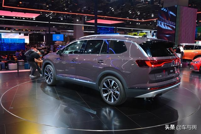 大众首款6/7座大型SUV TALAGON登场,提供四驱系统