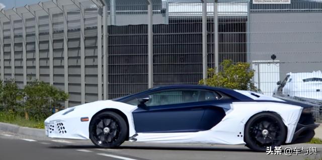 兰博基尼Aventador S Jota谍照,整体辨识度更强