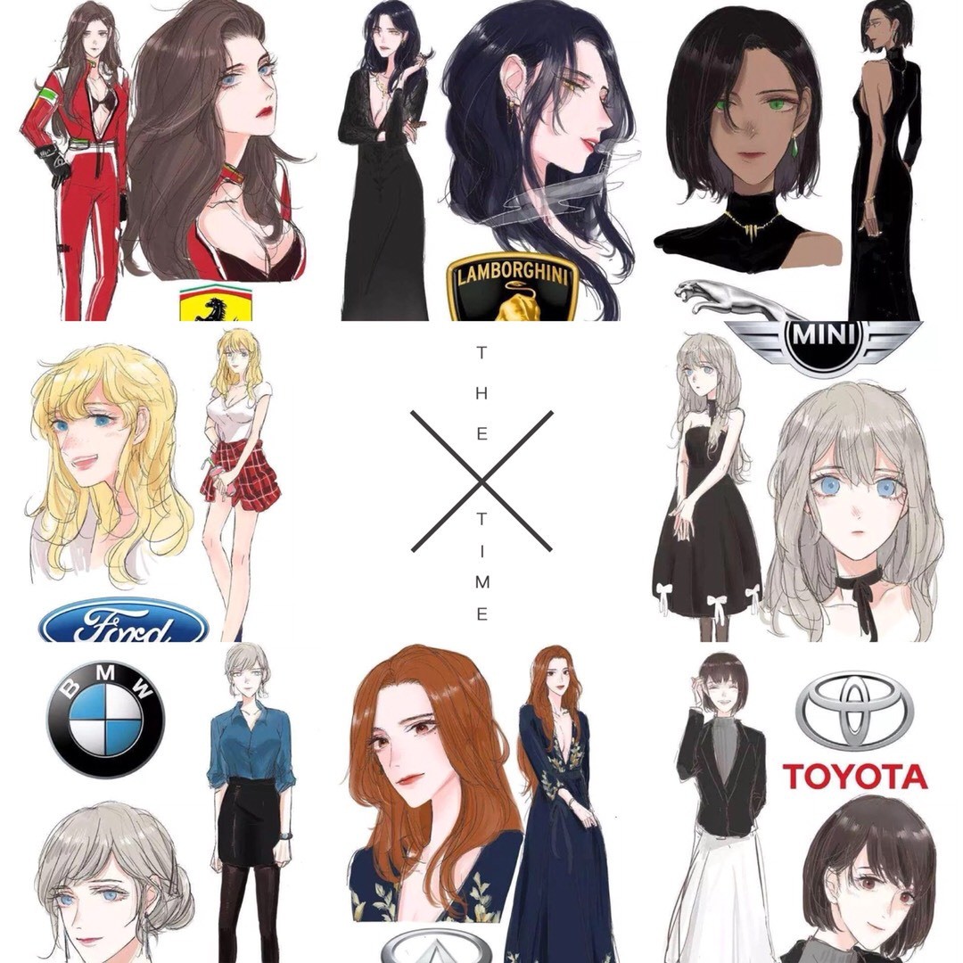 汽车拟人化后长咋样?普拉多画风突变,JEEP你是认真的吗?