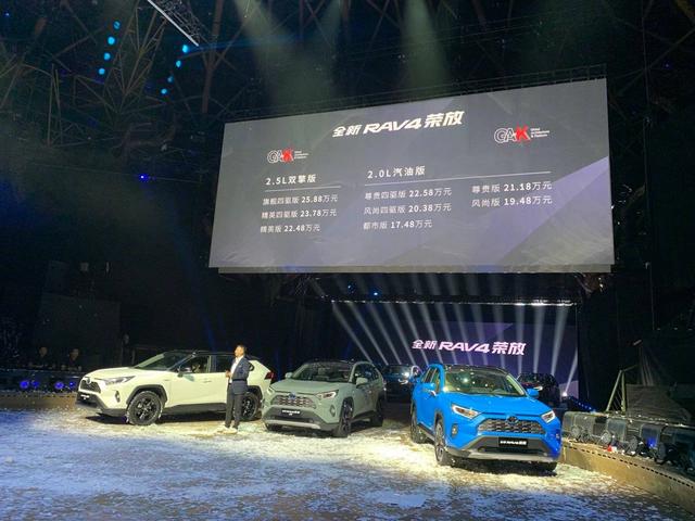 17.48万起全新RAV4上市，当日系SUV谈越级，会给到对手多大压力？