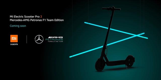 小米滑板车也玩联名?这应该是我离AMG最近的一次