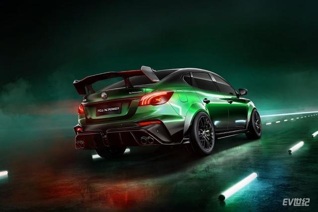 宽体造型、碳纤尾翼外加半热熔轮胎 MG6 XPOWER设计解析