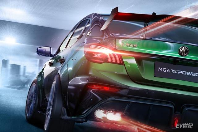 宽体造型、碳纤尾翼外加半热熔轮胎 MG6 XPOWER设计解析