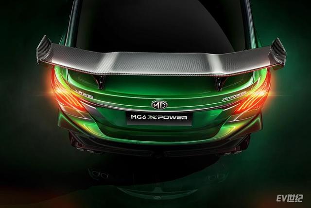 宽体造型、碳纤尾翼外加半热熔轮胎 MG6 XPOWER设计解析