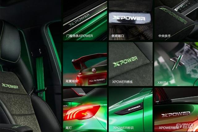 宽体造型、碳纤尾翼外加半热熔轮胎 MG6 XPOWER设计解析