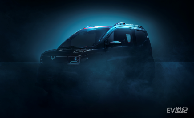 造型更时尚/续航达300公里 五菱发布宏光MINI EV GB预告图
