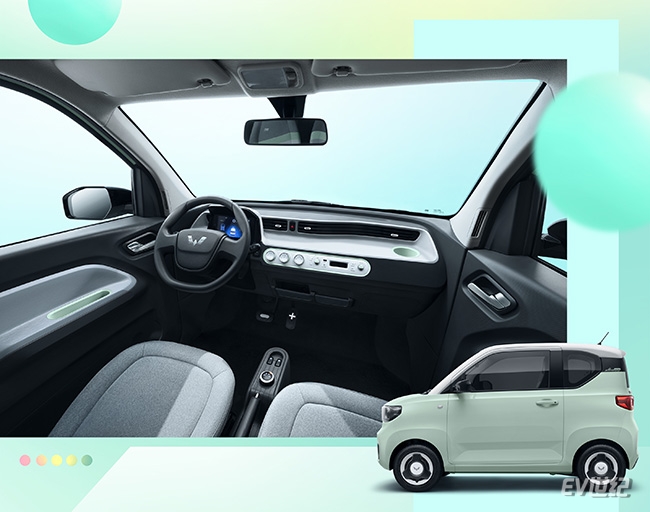 造型更时尚/续航达300公里 五菱发布宏光MINI EV GB预告图