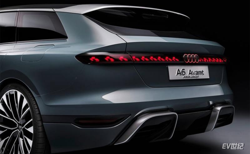这才是最美旅行车 奥迪发布A6 Avant e-tron概念车