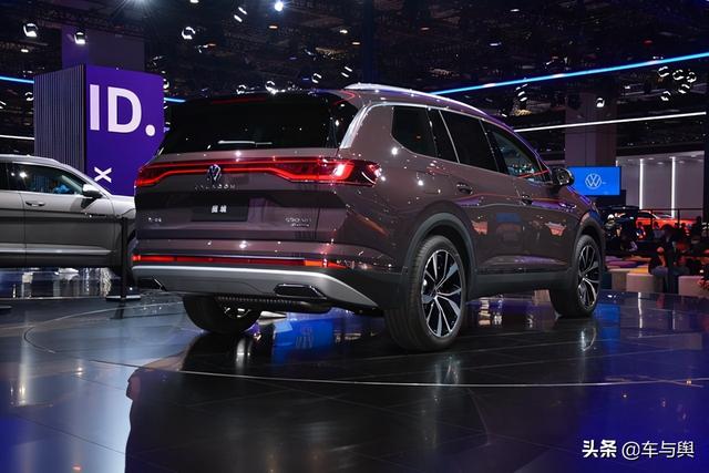 大众首款6/7座大型SUV TALAGON登场,提供四驱系统