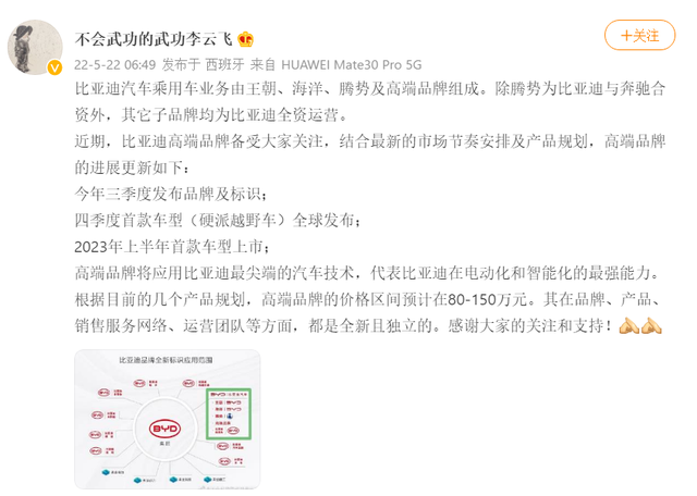 高举高打或对标奔驰大G 比亚迪是牛了？还是飘了？