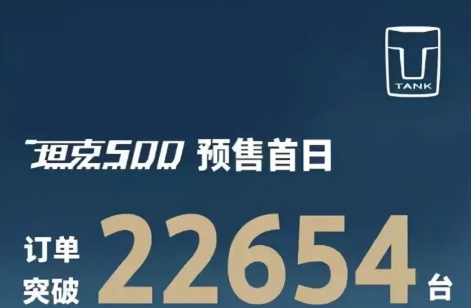 坦克500预定火爆 订单被高价转让 让合资品牌也高攀不起？