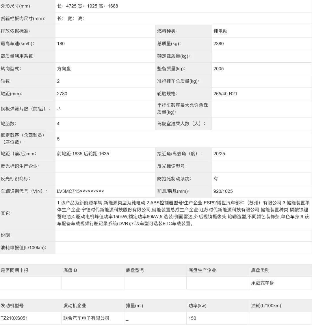 恒大汽车：顺利完成5亿融资，首款车型恒驰5工信部完成申报