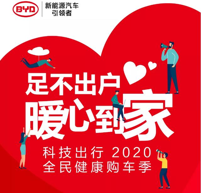 战"疫"比亚迪在行动，开启暖心线上服务