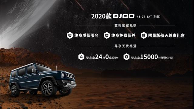 2020款BJ80上市，29.8万买个"火星车"就问你香不香？