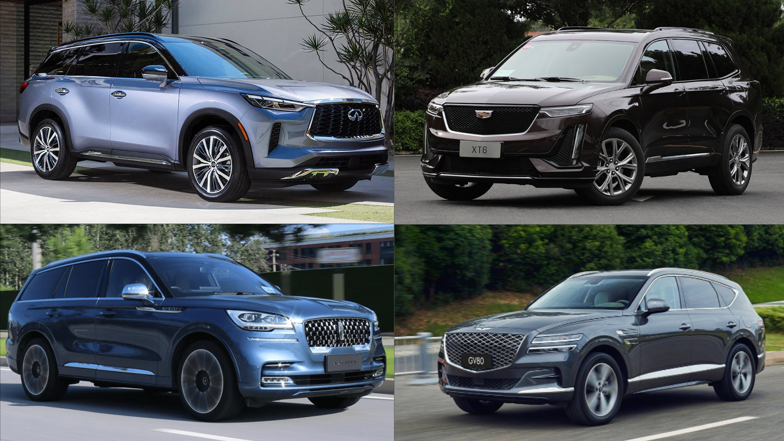 凯迪拉克XT6领衔，4款高性价比的豪华中大型SUV，预算50万选谁？