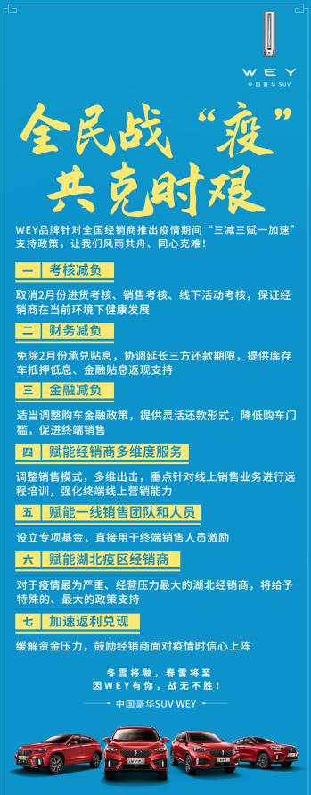 受疫情影响，销售压力增大，看看车企都采取了哪些措施？