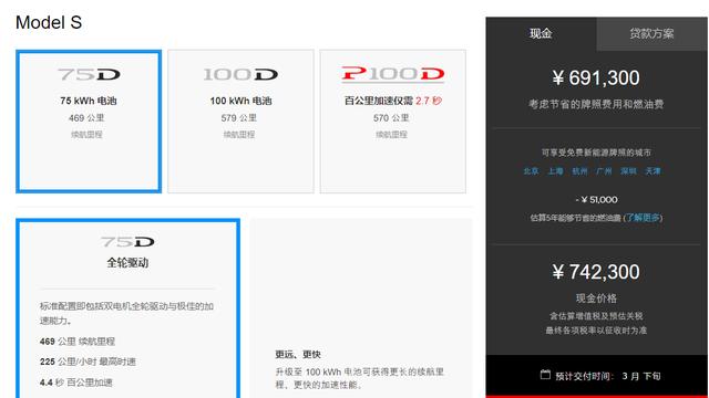 特斯拉停售ModelX/ModelS 75D,竟然是为了它