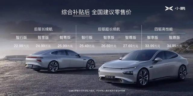 小鹏P7杠上特斯拉Model 3，真实力or蹭热点？