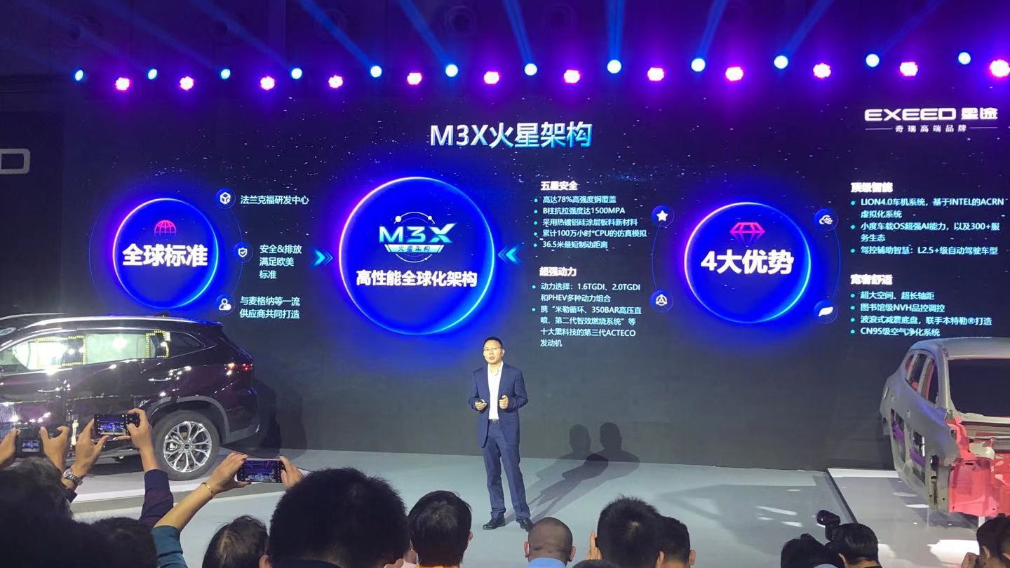 M3X火星架构，星途迎战高端的底气就在这里