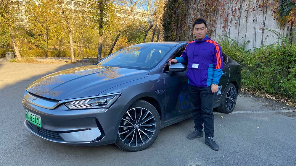 15万预算买一台小号汉EV 试驾比亚迪秦PLUS EV